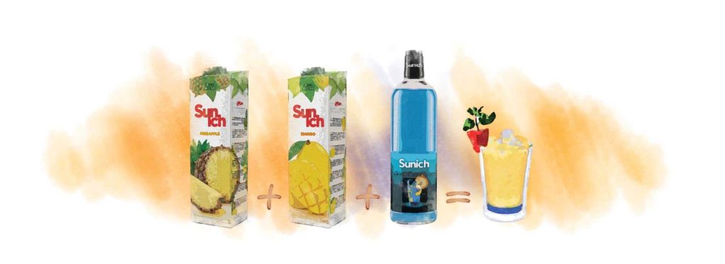 Tropical Island سیروپ بلو کاراسائو سن ایچ