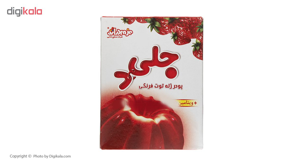 پودر ژله توت فرنگی جلید دراژه - 100 گرم