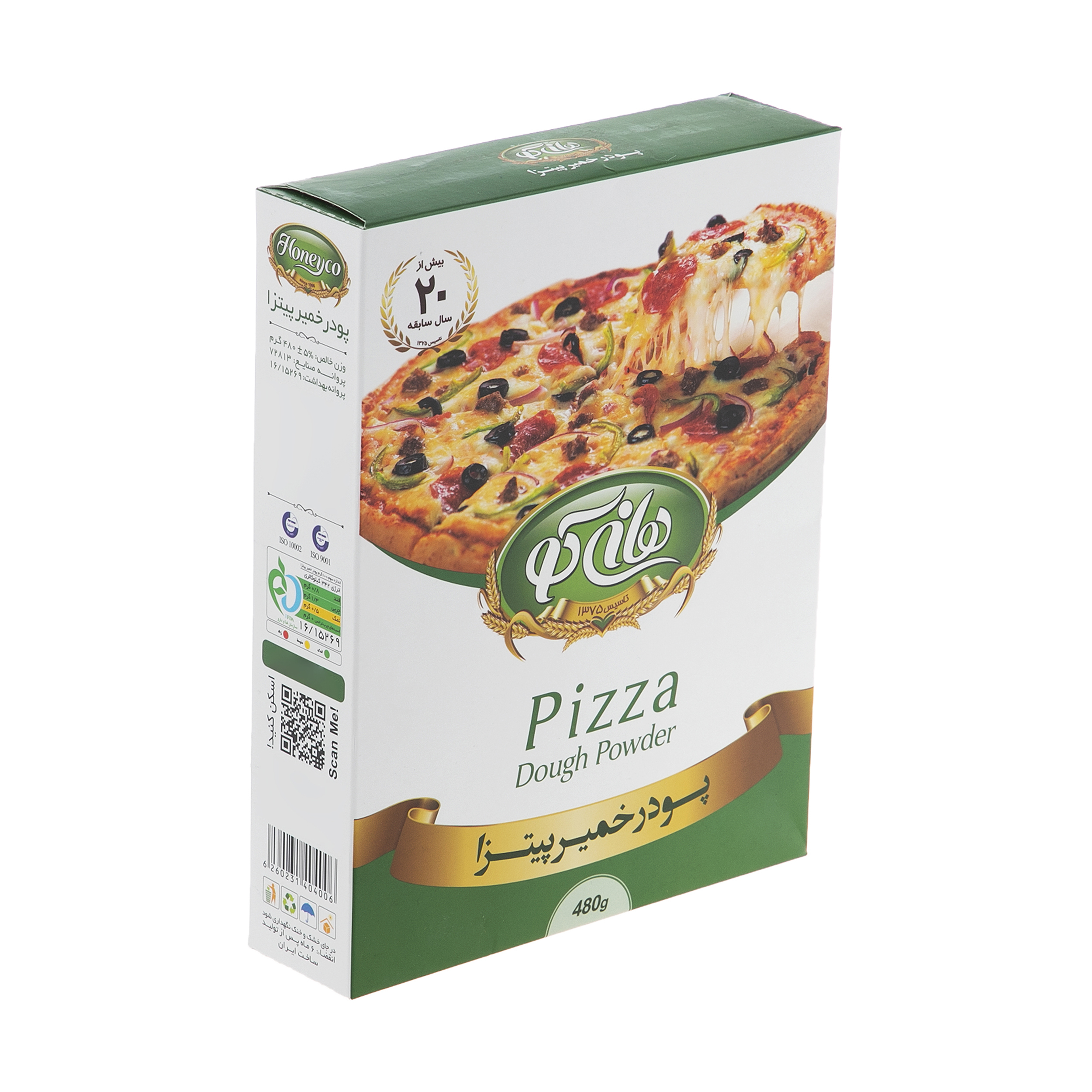 پودر خمیر پیتزا هانی کو - 480 گرم