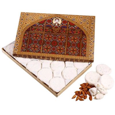 گز کرمانی 38 درصد مغز بادام آردی مخصوص - 450 گرم