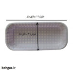 کپسول کاپ کیک نسوز مدل لبه گرد مستطیل مجموعه 20 عددی - تصویر 8
