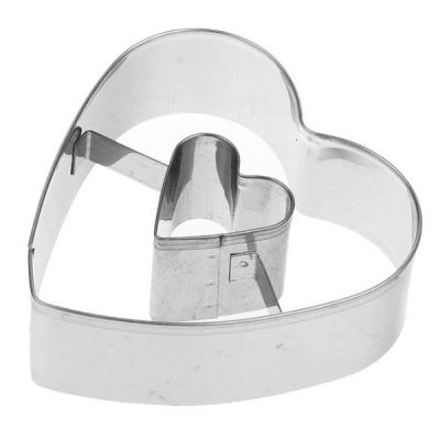 کاتر شیرینی پزی بهگز مدل heart dounat
