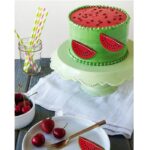 ابزار و ماکت تزیین کیک بهگز مدل هندوانه مجموعه 4 عددی - تصویر 11