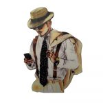 تاپر تزیین کیک بهگز مدل lux Boy