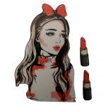 ابزار تاپر تزیین کیک بهگز مدل Girll lux مجموعه 3 عددی