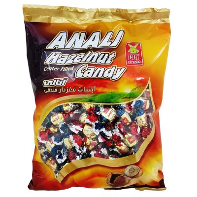 آبنبات آنالی مغزدار فندقی آناتا مقدار 960 گرم