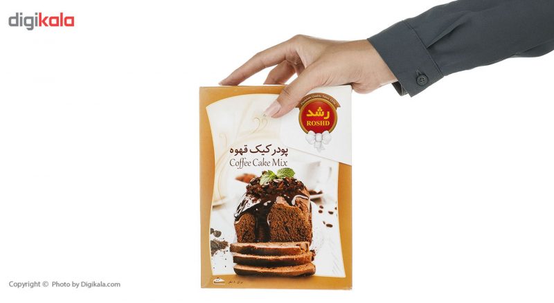 پودر کیک قهوه رشد مقدار 400 گرم