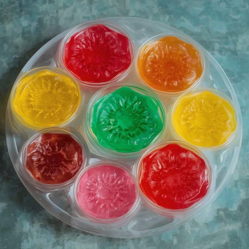 تهیه ژله مجلسی با قالب ژله مدل فانتزی