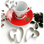کاتربرش شیرینی پزی بهگز مدل Hearts - مجموعه 2 عددی