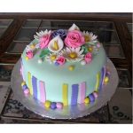 قالب فوندانت بهگز مدل Flowers