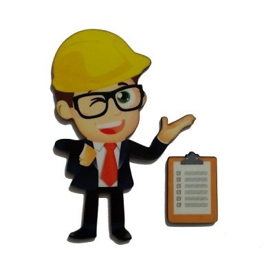 تاپر تزیین کیک به گز مدل مهندس