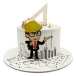 تاپر تزیین کیک به گز مدل مهندس