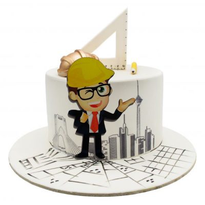 تاپر تزیین کیک به گز مدل مهندس
