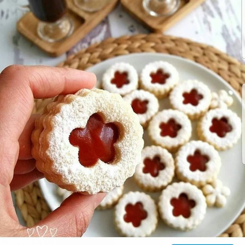 کاتر شیرینی پزی بهگز مدل Flowers مجموعه6 عددی