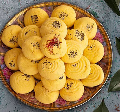 آموزش شیرینی نان برنجی با نکات کامل