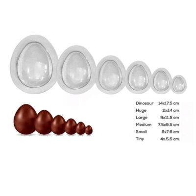 قالب شکلات سورنا پارت مدل تخم مرغی کد Mhr-47896 مجموعه 6 عددی