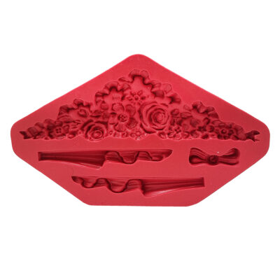 قالب فوندانت سورنا پارت طرح حاشیه کد Mhr-453
