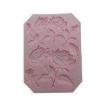 قالب فوندانت بهگز مدل Rose flower