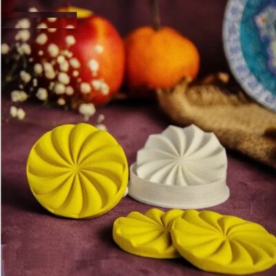 کاتر شیرینی پزی بهگز مدل شیرینی فرفره ای مجموعه 2 عددی