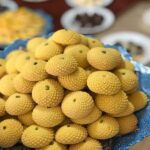 کاتر شیرینی پزی به گز مدل نان برنجی