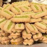 کاتر شیرینی پزی به گز مدل نان چرخی مجموعه 2 عددی