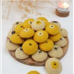 کاتر شیرینی پزی به گز مدل نان برنجی