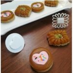 کاتر شیرینی پزی به گز مدل قلبی مجموعه 2 عددی