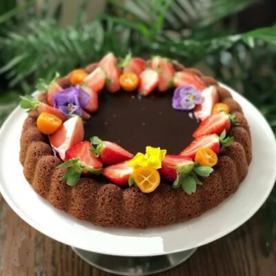 قالب کیک به گز مدل شارلوت