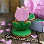 کاتر شیرینی پزی به گز مدل گل لاله