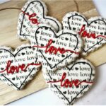 ابزار تزیین کیک به گز مدل استنسیل کوکی طرح Love