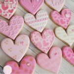 ابزار تزیین کیک به گز مدل استنسیل کوکی طرح Love