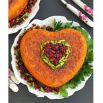 قالب کیک به گز مدل قلب