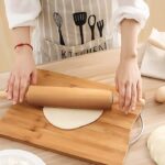 وردنه فوندانت به گز مدل فلور چوبی