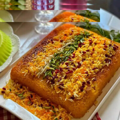 قالب کیک به گز مدل مستطیل گرانیتی