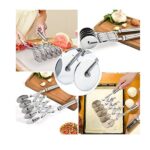 ابزار تزیین کیک به گز مدل غلطک برش خمیر طرح هفت چرخ