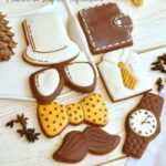 قالب شیرینی به گز مدل ست پوشاک مردانه مجموعه 6 عددی