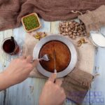قالب شیرینی به گز مدل کنافه کد 12