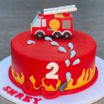 قالب فوندانت به گز مدل ماشین امداد