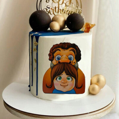 ابزار تزیین کیک به گز مدل لبخند پدر