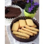 قالب شیرینی به گز مدل نان چرخی مجموعه 2 عددی