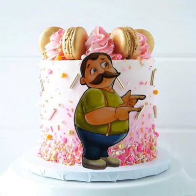 ابزار تزیین کیک به گز مدل خان بابا