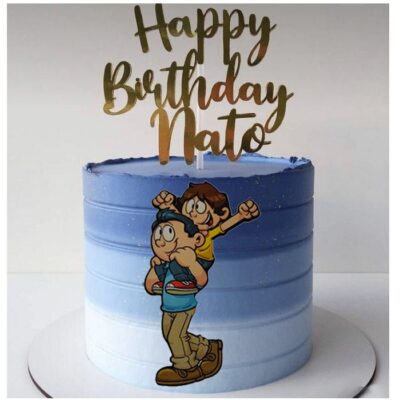 ابزار تزیین کیک به گز مدل من و پدرم