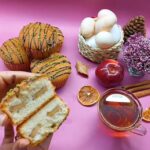 کپسول کاپ کیک و شابلون مدل پای سیب بسته 100 عددی