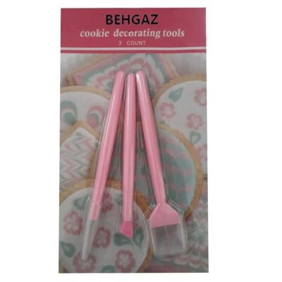 ابزار تزیین کیک و کوکی مدل ابزار آیسینگ مجموعه 3 عددی