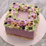 قالب کیک به گز مدل مربع گرانیتی کد 20