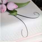 ابزار تزیین فوندانت به گز مدل پانچ نقطه زن کد 1