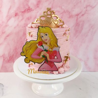 ابزار تزیین کیک به گز مدل دختر گل فروش