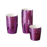 کپسول کاغذ مافین و کاپ کیک نسوز مدل لیزری مجموعه 50 عددی - Image 15