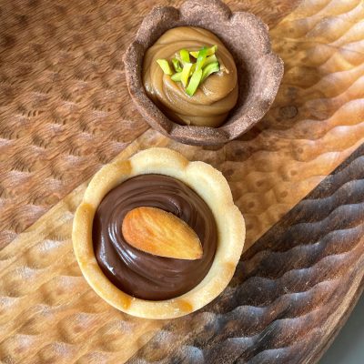 نان تارت گل شکلاتی قنادی فلوت - 230 گرم