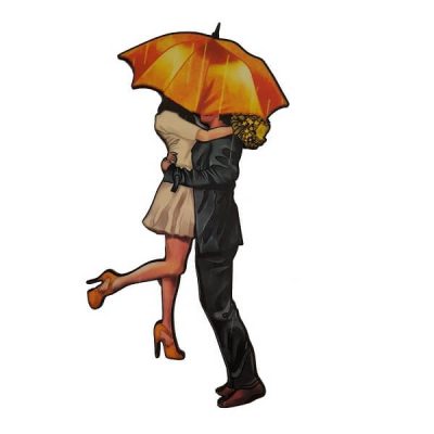 تاپر تزیین کیک مدل چتر و پاییز